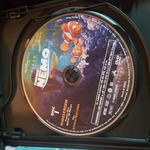 Disney Finding Nemo DVD - Picture 4 of 13